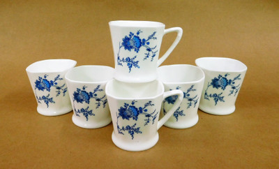 

Reddish Bone China(White, Pack of 6)
