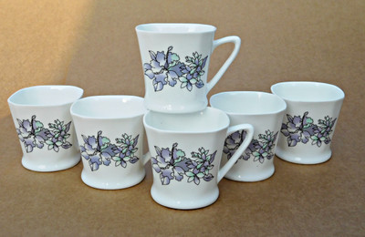 

Reddish Bone China(White, Pack of 6)