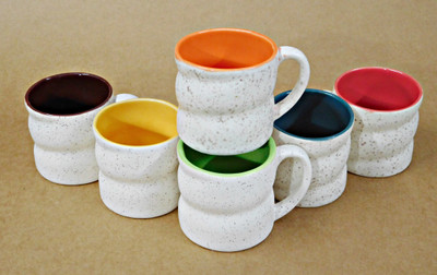 

Reddish Ceramic(Multicolor, Pack of 6)