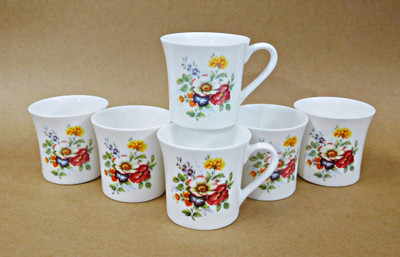 

Reddish Bone China(White, Pack of 6)