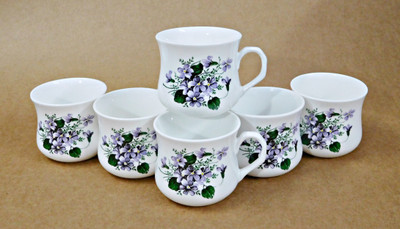 

Reddish Bone China(White, Pack of 6)