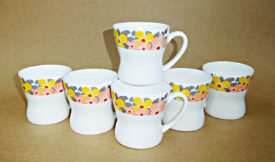 

Reddish Bone China(White, Pack of 6)