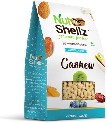 

Nutshellz W240 grade - Whole - Large Cashews(500 g, Pouch)