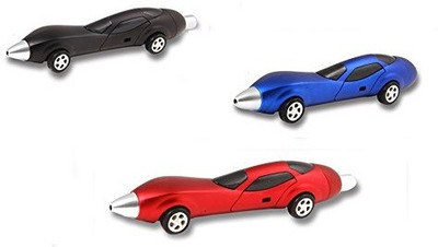

Oytra Cute Car with Wheels Pen for Kids (Set of 3) Ball Pen(Pack of 3)