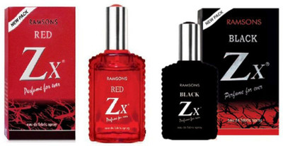 

Ramsons RED ZX PERFUME 30 ML +BLACK ZX PERFUME 30 ML Eau de Parfum - 60 ml(For Men & Women)