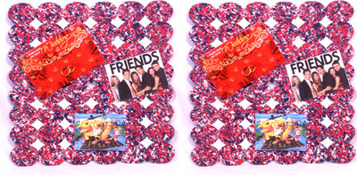 

ABV ABV2OVLMLT Pin up board Bulletin Board(Multi Color)