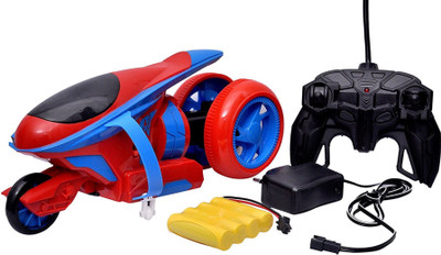 

Toyshine RC Magic Stunt Car with 360 Degree Movement, Lights, Reflex Action, Rechargeable(Multicolor)