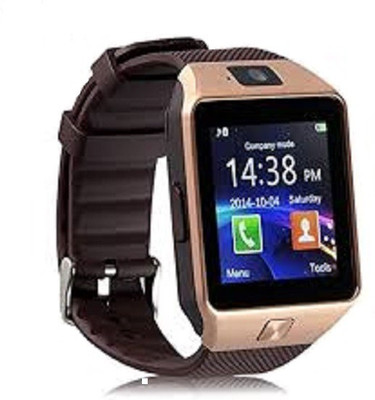 

R K ENTERPRISES DZ09 Blutooth smart watch Smartwatch(Brown Strap regular)