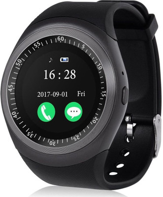 

ALONZO i 6 Compatible Black Smartwatch(Black Strap Free Size)
