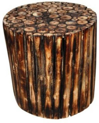 

Khan Handicrafts Stool(Brown)