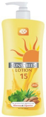 

KHADI MEGHDOOT AYURVEDIC SUNSCREEN LOTION 500 ML - SPF 15 PA+++(500 ml)