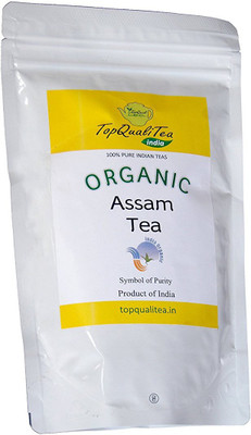 

Top Quali Tea Organic Assam Tea Leaf (Organically Grown Assam) 100gm (50 Cups) Black Tea(100 g, Pouch)