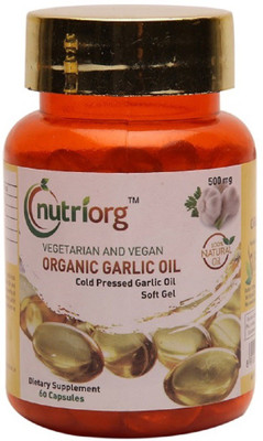 

Nutriorg Organic Garlic Oil Soft Gel 500mg 60Capsulse(500 mg)