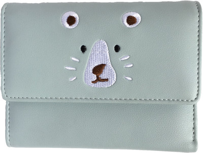 

Regiis Women Blue Artificial Leather Wallet(6 Card Slots), Light blue