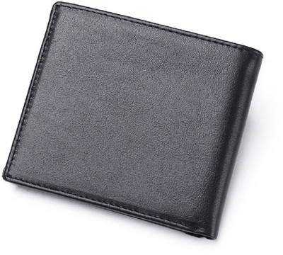 

Axzen Men Black Artificial Leather Wallet(5 Card Slots)