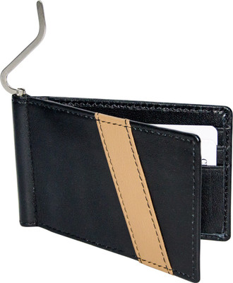 

Nainss Men Black Genuine Leather Wallet(3 Card Slots)