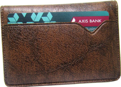 

SHAR Boys Brown Artificial Leather Wallet(4 Card Slots)