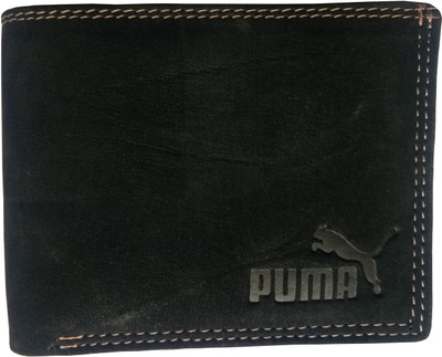 

Puma Men Black Genuine Leather Wallet(4 Card Slots)