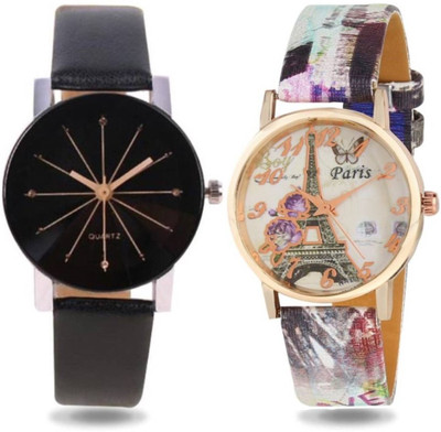 

SD SHOP B€$T C0MB0 P@©K 0F 2 B€@UT|FULL MULT|C0L0R P@R|$ & BL@¢K L|N€ Watch - For Women