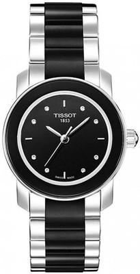 

Tissot MN-T064.210.22.056.00 T-Trend Cera Stainless Steel Watch - For Women