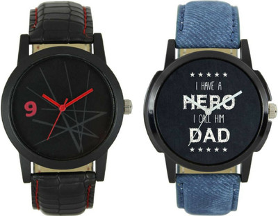 

On Time Octus Pack Of 2 P011-P013 Watch - For Men