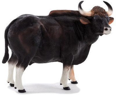 

Mojo Fun - Wildlife Gaur Bull(Black)