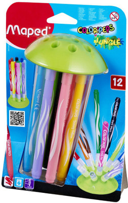 

Maped Color'Peps Jungle Innovation - Felt Tip Pens 12 Colors