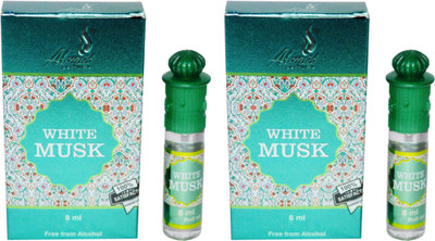 68 OFF on Almas White Musk Pocket Perfume. Floral Attar Oud