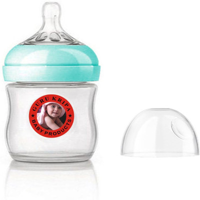 

Guru Kripa Baby Products ™ Presents Baby New Safe Anti-Colic System Baby Feeding Bottle (Blue, 120Ml/4Oz) - 120 ml(Blue)