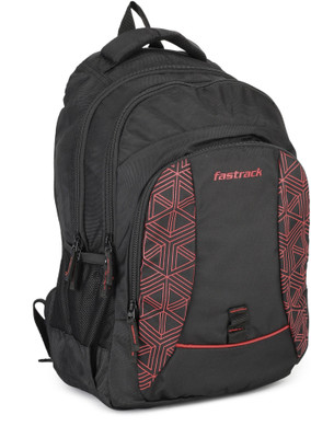 

Fastrack A0806NBK01 27 L Backpack(Black, Red)