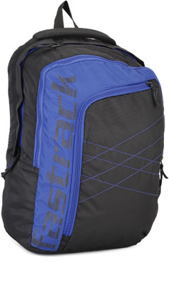 fastrack navy blue backpack