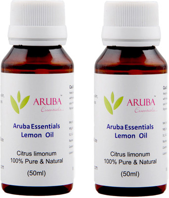 

Aruba Essentials Lemon Oil 100% Undiluted 100 ml(100 ml)