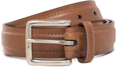 

U.S. Polo Assn Men Tan Genuine Leather Belt