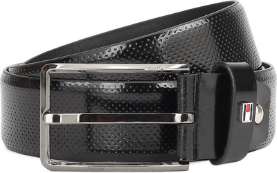 

Tommy Hilfiger Men Black Genuine Leather Belt
