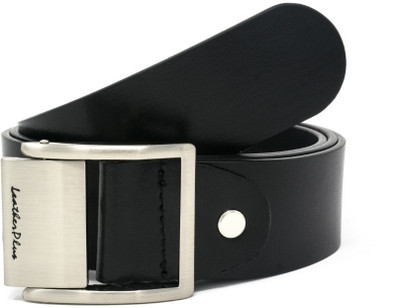

Leather Plus Men Formal Black Genuine Leather Belt