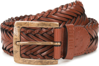 

U.S. Polo Assn Men Brown Genuine Leather Belt