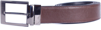 

Sphiron Men Brown Genuine Leather Belt