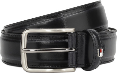 

Tommy Hilfiger Men Black Genuine Leather Belt