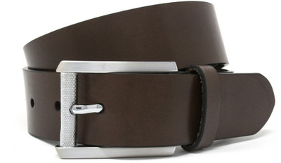 

Leather Plus Men Formal Brown Genuine Leather Belt