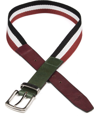 

U.S. Polo Assn Men Multicolor Canvas Belt, Multi