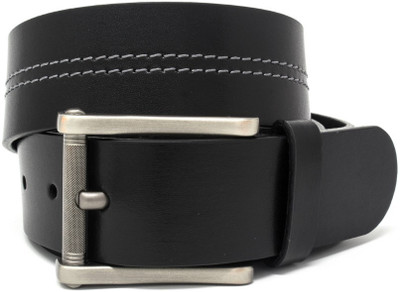 

Leather Plus Men Formal Black Genuine Leather Belt