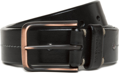 

U.S. Polo Assn Men Black Genuine Leather Belt