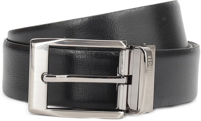 

Tommy Hilfiger Men Black, Brown Genuine Leather Belt