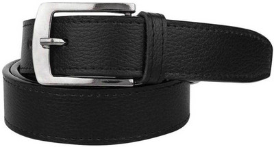 

winsome Men Formal Black Artificial Leather Belt