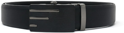 

Leather Plus Men Formal Black Genuine Leather Belt