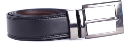 

Sphiron Men Black Genuine Leather Belt