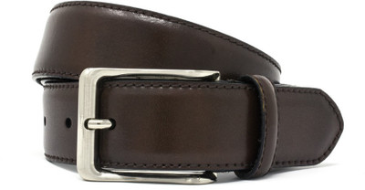 Leather Plus Men Formal Brown Genuine Leather Belt