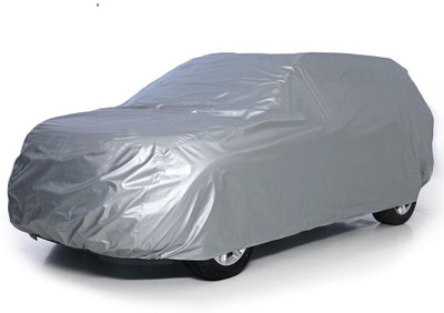AuTO ADDiCT Car Cover For Chevrolet Spark (Without Mirror Pockets)(Silver)