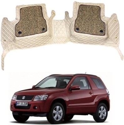 AUTOGARH Leatherite 7D Mat For  Maruti Suzuki Vitara Brezza(Beige)