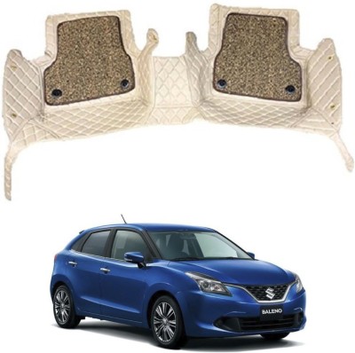 AUTOGARH Leatherite 7D Mat For  Maruti Suzuki Baleno(Beige)